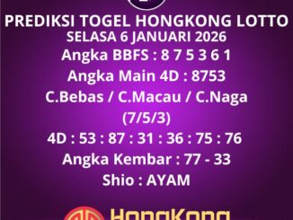Prediksi Togel Hongkong Lotto
