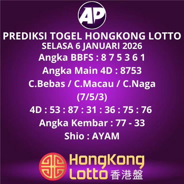 Prediksi Togel Hongkong Lotto