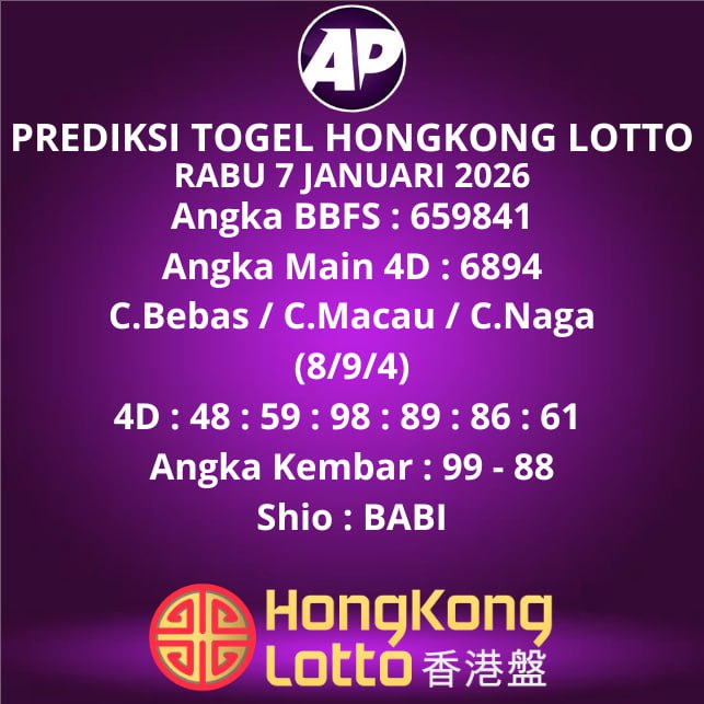 Prediksi Togel Hongkong Lotto