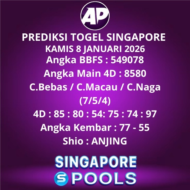 Prediksi Togel Singapore