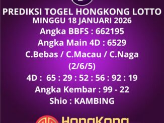 Prediksi Togel Hongkong Lotto