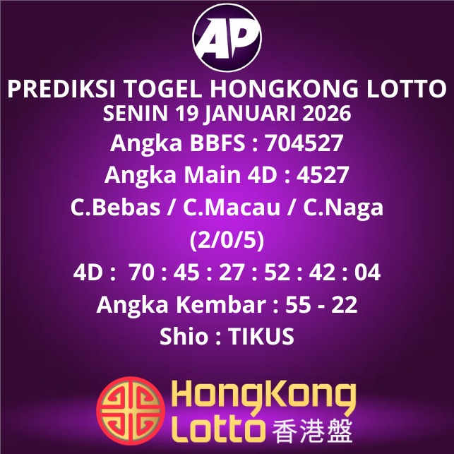 Prediksi Togel Hongkong Lotto