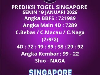 Prediksi Togel Singapore