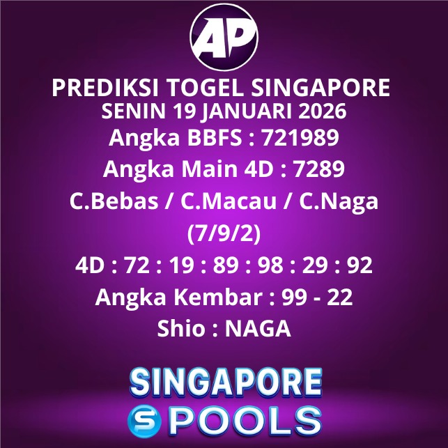 Prediksi Togel Singapore