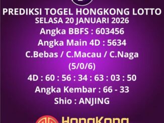 Prediksi Togel Hongkong Lotto