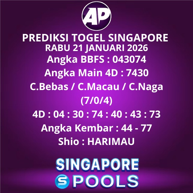 Prediksi Togel Singapore