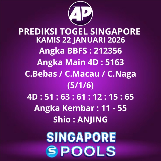 Prediksi Togel Singapore
