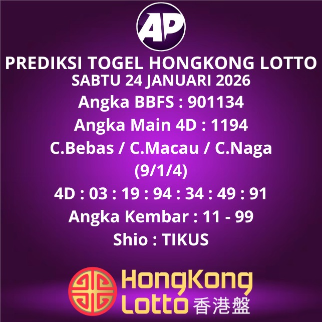 Prediksi Togel Hongkong Lotto