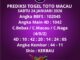 Prediksi Togel Toto Macau