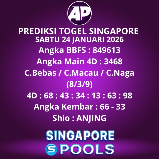 Prediksi Togel Singapore