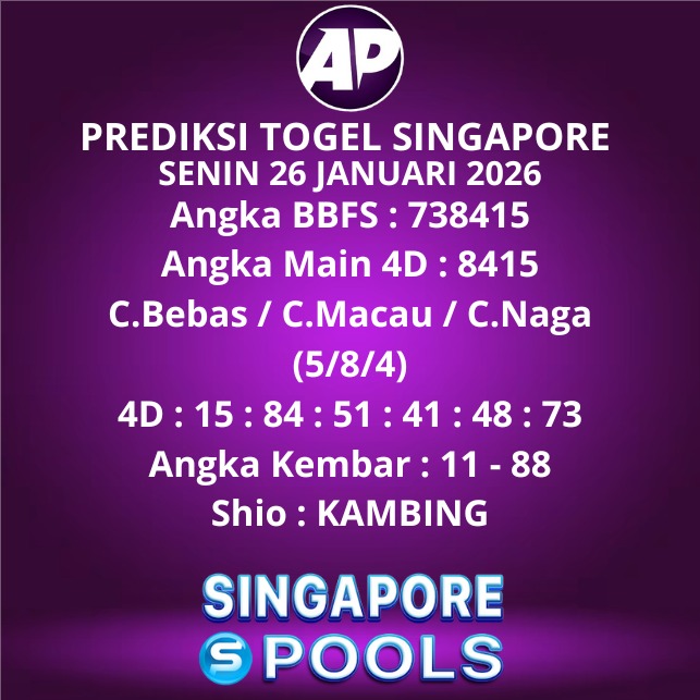 Prediksi Togel Singapore