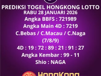 Prediksi Togel Hongkong Lotto