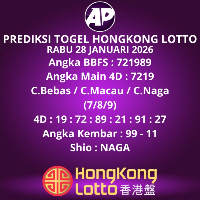 Prediksi Togel Hongkong Lotto