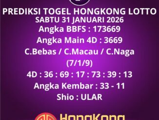 Prediksi Togel Hongkong Lotto
