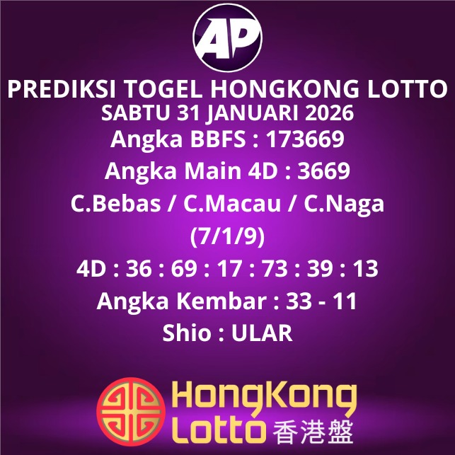 Prediksi Togel Hongkong Lotto