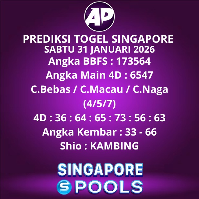 Prediksi Togel Singapore