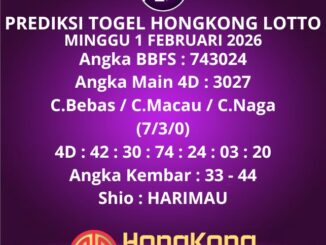 Prediksi Togel Hongkong Lotto