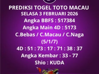 Prediksi Togel Toto Macau