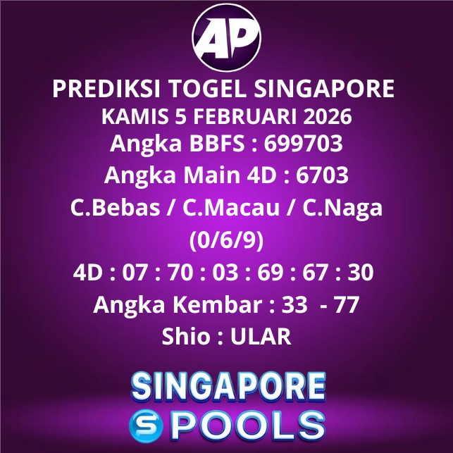 Prediksi Togel Singapore