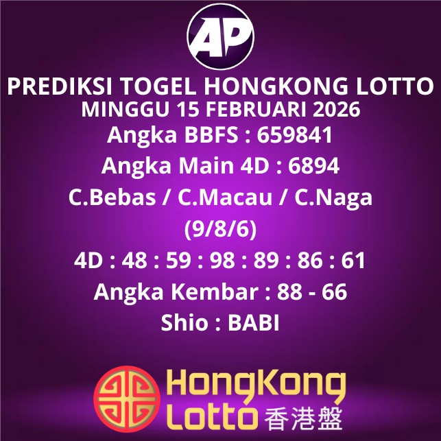 Prediksi Togel Hongkong Lotto